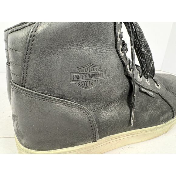 Harley-Davidson Men\'s Midland Black WP Motorcycle Boots D96165 Sz 9M main image 5